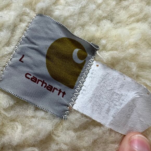 Carhartt Vintage Sherpa Lined men’s Vest 6SV 1983 Workwear Size Large - Picture 8 of 10
